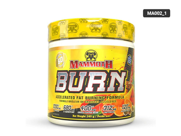 Mammoth Burn Accelerated Thermogenic Powder 240g in Sri Lanka